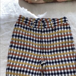 Checked Pants - size 1